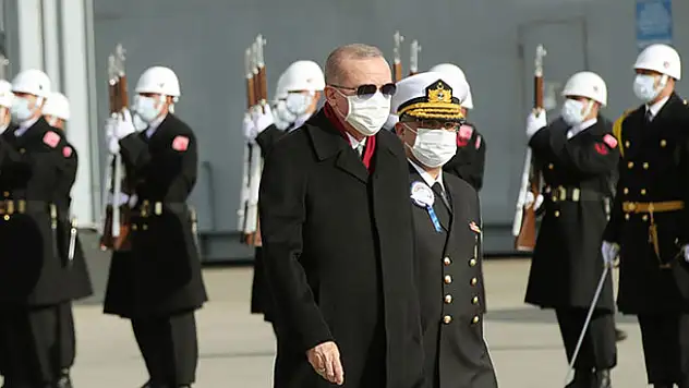 Cumhurbaşkanı Erdoğan: Kendi savaş gemisini tasarlayan 10 ülke içinde yer alıyoruz