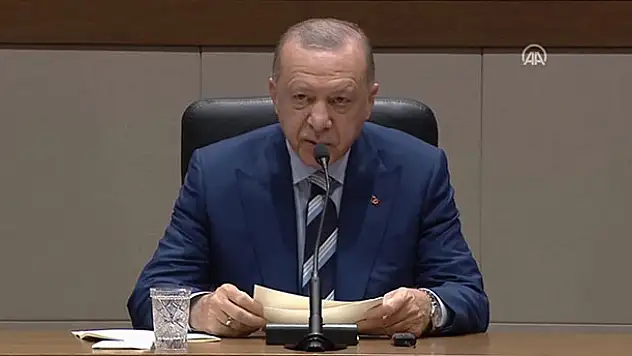 Cumhurbaşkanı Erdoğan: Kıbrıs Türk'ü Ada'da yarım asırdan fazla bir süredir eşitlik ve adalet mücadelesi veriyor
