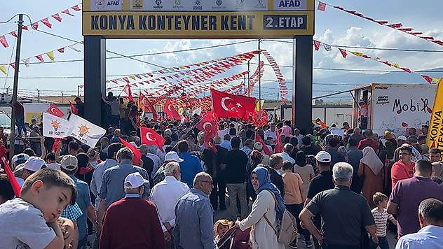 Cumhurbaşkanı Erdoğan: Konya Belediyelerimiz Hatay'da Hakk'ın ve halkın rızasını gözeterek gece gündüz koşturdu
