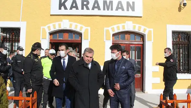 Cumhurbaşkanı Erdoğan Konya-Karaman Yüksek Hızlı Tren hattının açılışı için geliyor