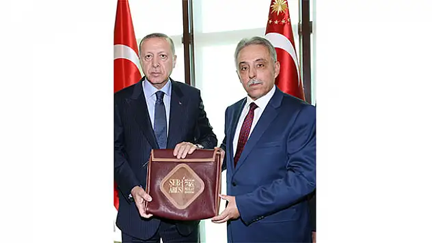 Cumhurbaşkanı Erdoğan Konya Valisi Toprak'ı kabul etti