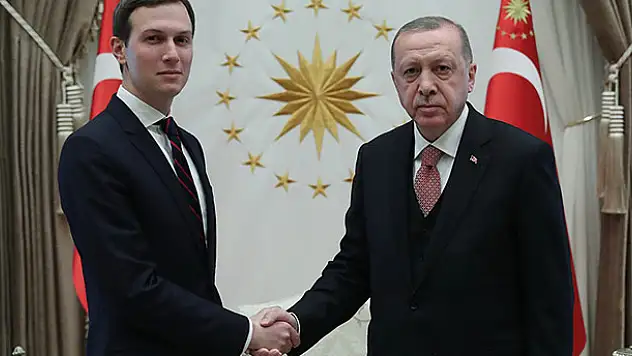 Cumhurbaşkanı Erdoğan Kushner'i kabul etti