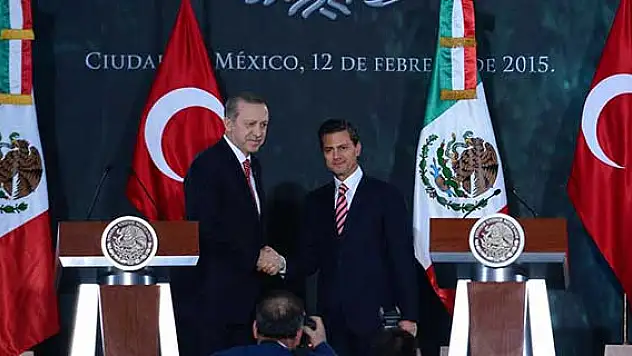 Cumhurbaşkanı Erdoğan Meksika'da