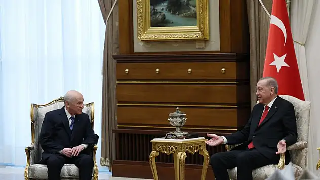Cumhurbaşkanı Erdoğan, MHP Lideri Bahçeli ile görüştü
