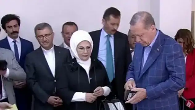 Cumhurbaşkanı Erdoğan oyunu kullandı