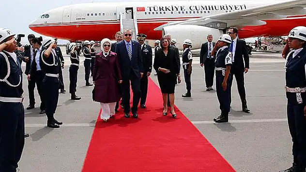Cumhurbaşkanı Erdoğan Peru'da