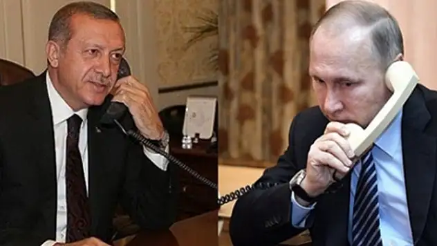 Cumhurbaşkanı Erdoğan, Putin ile telefonda görüştü