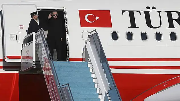 Cumhurbaşkanı Erdoğan Rusya'ya gitti