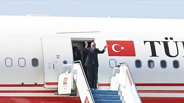 Cumhurbaşkanı Erdoğan, Rusya'ya gitti
