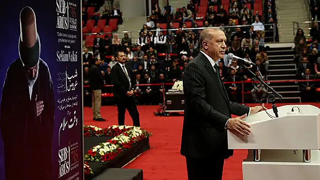 Cumhurbaşkanı Erdoğan, Şeb-i Arus programına katıldı
