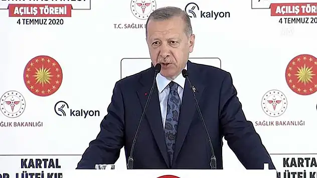 Cumhurbaşkanı Erdoğan: Türkiye'yi üç kıtanın sağlık merkezi yapmakta kararlıyız