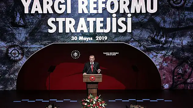 Cumhurbaşkanı Erdoğan Yargı Reformu Stratejisi Belgesini açıkladı
