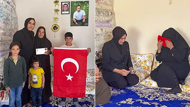 Cumhurbaşkanı Erdoğan'ın 'Terörsüz Türkiye' mektubu Van'daki şehit ailesine ulaştı