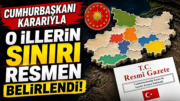 Cumhurbaşkanı kararıyla Muş-Bitlis sınırı resmen belirlendi