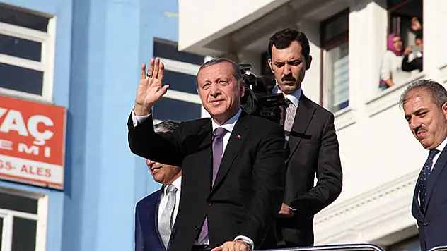 Cumhurbaşkanı Recep Tayyip Erdoğan Çankırı'da
