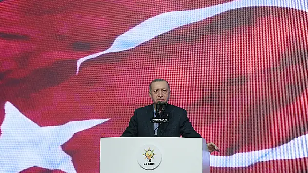 Cumhurbaşkanı ve AK Parti Genel Başkanı Erdoğan, partisinin Karaman İl Danışma Meclisi'nde konuştu
