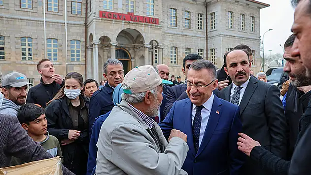 Cumhurbaşkanı Yardımcısı Fuat Oktay, Konya'ya geldi