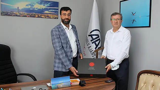Cumhurbaşkanlığı İletişim Başkanlığı Konya Bölge Müdürü Karabulut'tan AA'ya ziyaret
