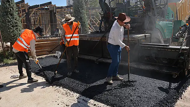 Çumra'da asfalt çalışmaları başladı
