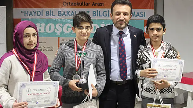 Çumra'da Haydi Bil Bakalım sonuçları belli oldu