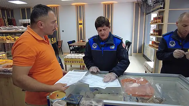 Çumra'da pastanelere sıkı denetim