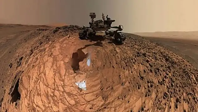 Curiosity'den Mars'ta 'selfie' çekti