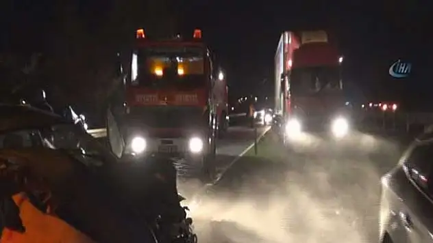 D-100 Karayolu'nda kaza: 4 yaralı