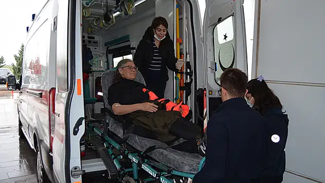 Danimarkalı turist, Ihlara Vadisi'nde gezerken düşüp yaralandı
