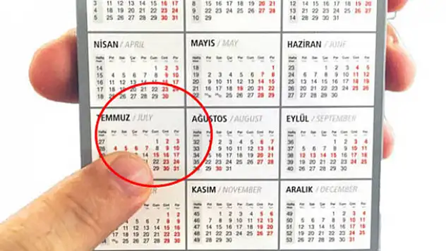 Darbe girişiminin tarihi TRT takviminde çıktı