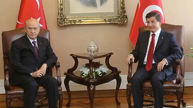 Davutoğlu Bahçeli'den randevu talep etti!