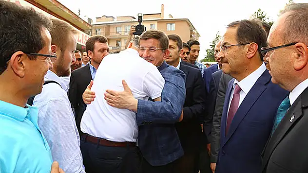 Davutoğlu Hadim ve Taşkent'i ziyaret etti
