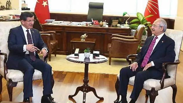 Davutoğlu-Kılıçdaroğlu görüşmesi başladı