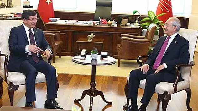 Davutoğlu Kılıçdaroğlu görüşmesi sona erdi