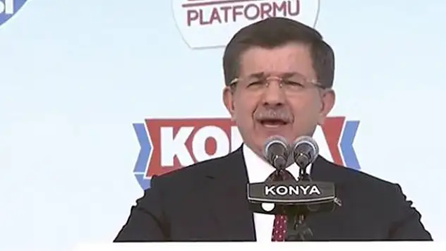 Davutoğlu Konya'da konuştu: Tek yürek olmak zorundayız