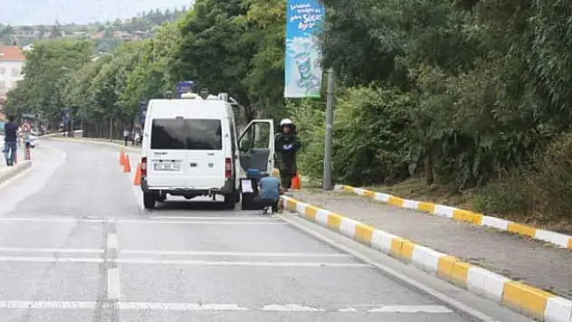 Davutoğlu'nun geçiş güzergahında şüpheli valiz!