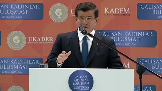 Davutoğlu'undan çalışan annelere müjde üstüne müjde