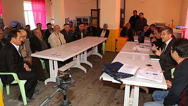 Dedemli'de kamulaştırma toplantısı yapıldı