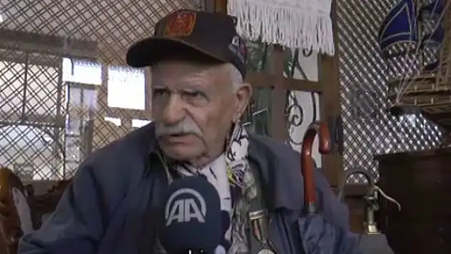 Dedesi Çanakkale şehidi, kendisi Kore gazisi