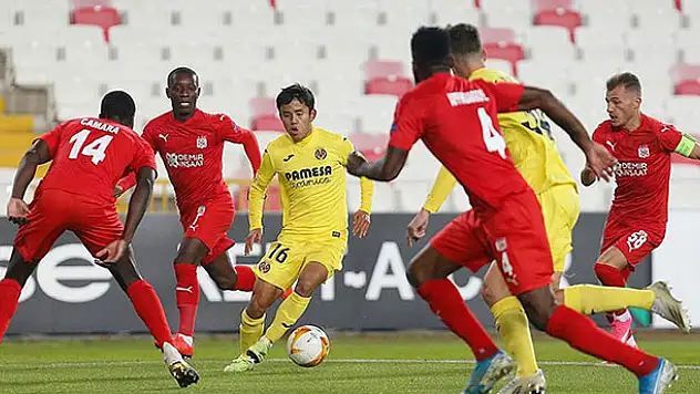 Demir Grup Sivasspor Avrupa Ligi'nde mağlup