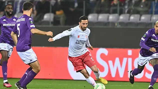 Demir Grup Sivasspor, Fiorentina'ya mağlup oldu
