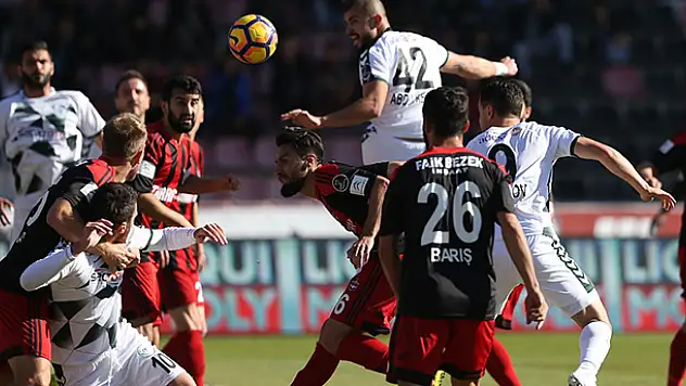 Deplasmanda farklı galibiyet: Gaziantepspor-0 Atiker Konyaspor3