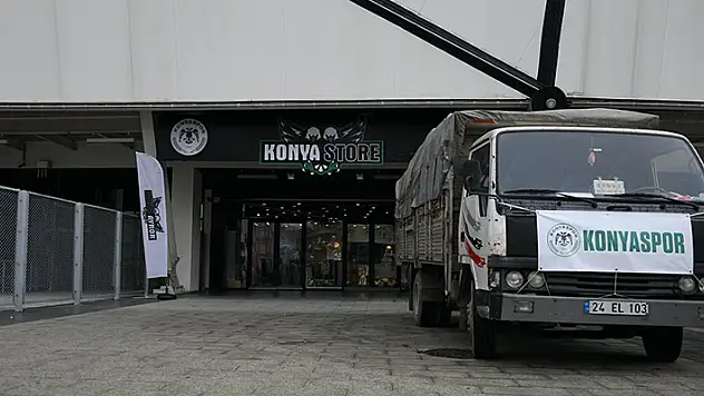 Deprem bölgesine malzeme desteği