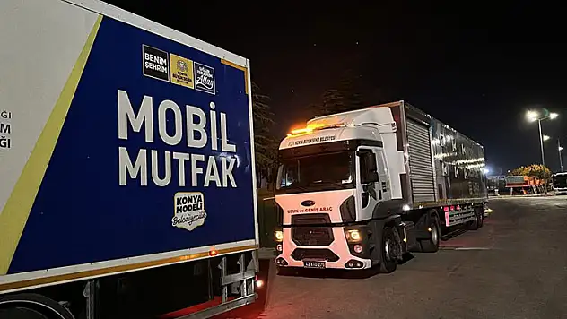 Deprem sonrası Konya'dan Sındırgı'ya yola çıktılar