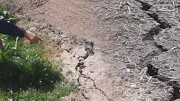 Deprem sonrası korkutan çatlaklar: Ayakta zor durduk
