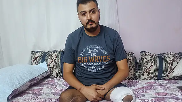 Depremin acı hikayesi: Eşi, iki çocuğu ve iki bacağını kaybetti