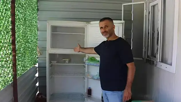 Depremzede aileye büyük şok! Buzdolabındaki etlerini bile çaldılar
