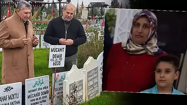 Depremzede baba kayıp eşi ve oğlunu arıyor
