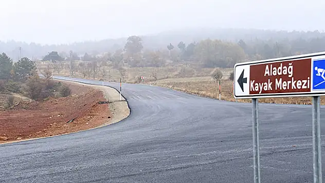 Derbent Aladağ yolu tamamlandı