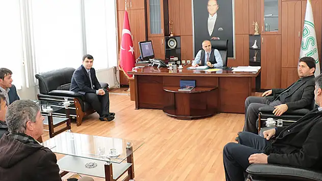 Derbent heyetinden DSİ Bölge Müdürüne ziyaret
