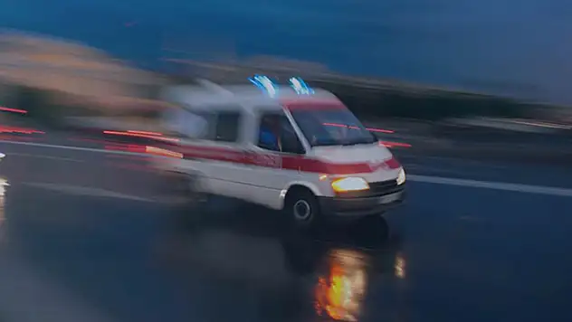 Derbent'te balkondan düşen kişi yaralandı
